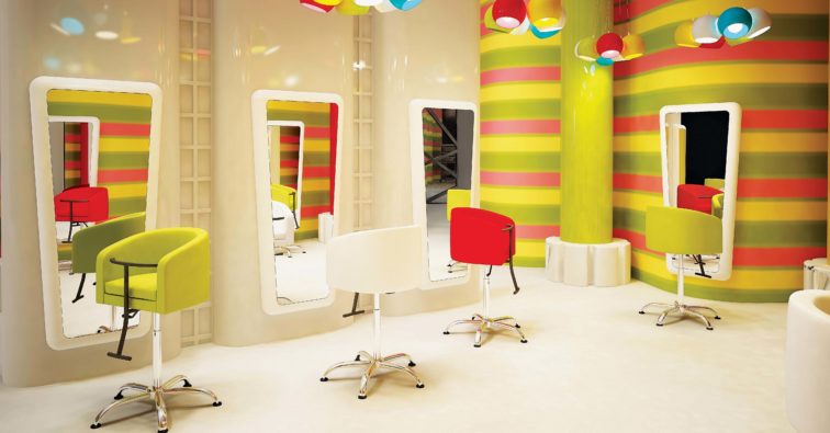 Character from another fairytale – a hairdresser seen by a kid!